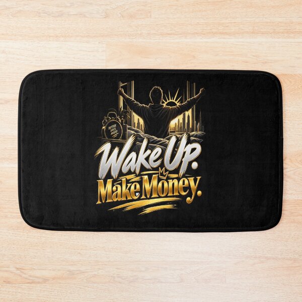 Item preview, Wake Up Make Money – Hustle Motivation Entrepreneur Mindset designed and sold by v6ziix.