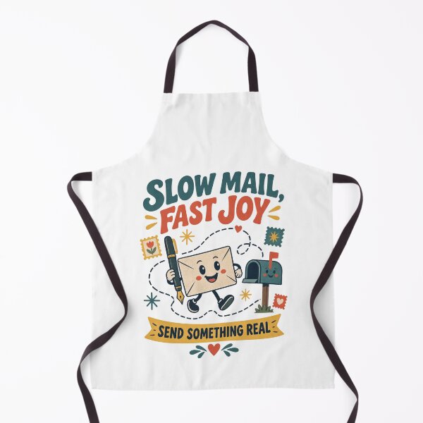 Item preview, Slow Mail Fast Joy — Pen Pal & Letter Writing T-Shirt designed and sold by Tininai.