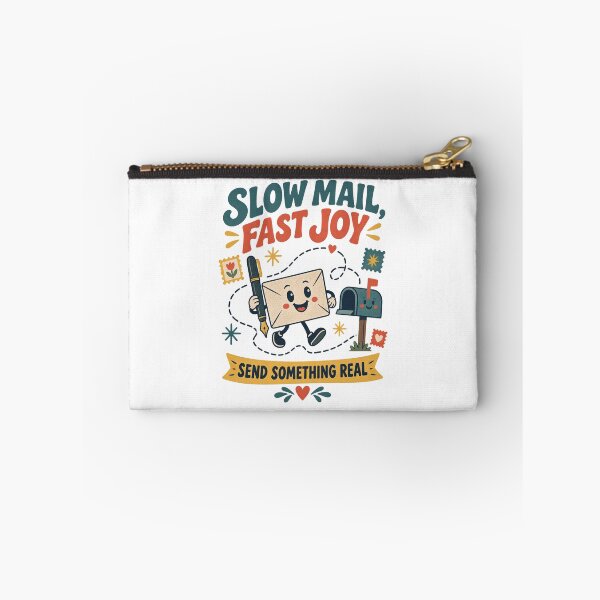 Item preview, Slow Mail Fast Joy — Pen Pal & Letter Writing T-Shirt designed and sold by Tininai.