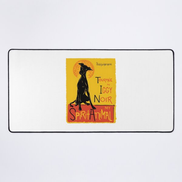 Item preview, Funny Italian Greyhound and Black Cat Mashup Cute Dog Art Design designed and sold by ChiwaukeeTco.