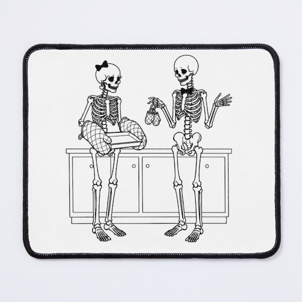 Item preview, Skeleton Couple Dinner Decisions designed and sold by Qenlo.