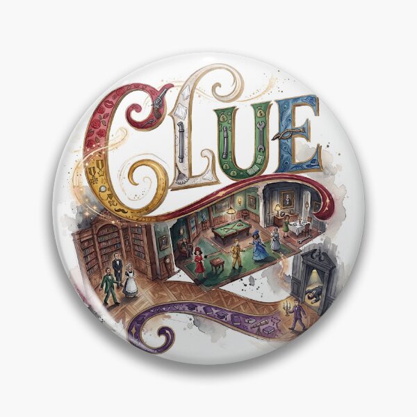 Item preview, Clue the Musical - Whimsical Theater Art designed and sold by Lyric Vault - Rock on.