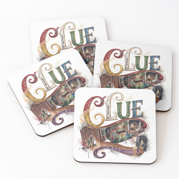Item preview, Clue the Musical - Whimsical Theater Art designed and sold by Lyric Vault - Rock on.