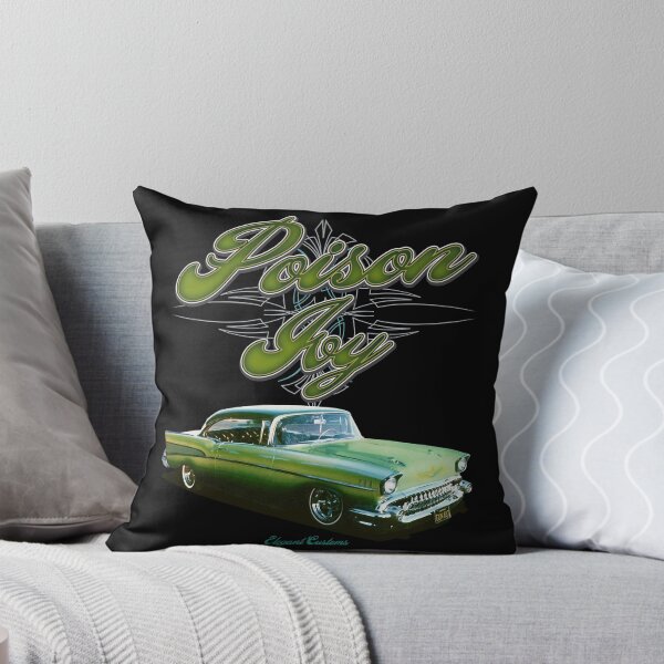 Item preview, 1957 Bel Air Poison Ivy with text - Lowrider, Kustom, Hot Rod, Muscle Car designed and sold by Elegant Customs.
