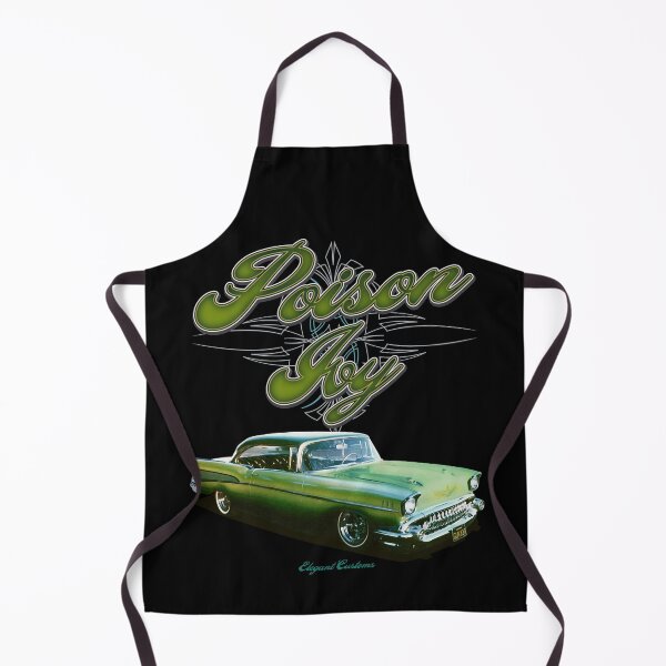 Item preview, 1957 Bel Air Poison Ivy with text - Lowrider, Kustom, Hot Rod, Muscle Car designed and sold by Elegant Customs.