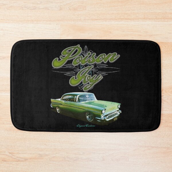 Item preview, 1957 Bel Air Poison Ivy with text - Lowrider, Kustom, Hot Rod, Muscle Car designed and sold by Elegant Customs.
