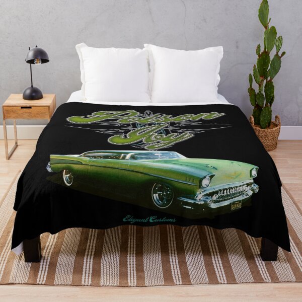 Item preview, 1957 Bel Air Poison Ivy with text - Lowrider, Kustom, Hot Rod, Muscle Car designed and sold by Elegant Customs.
