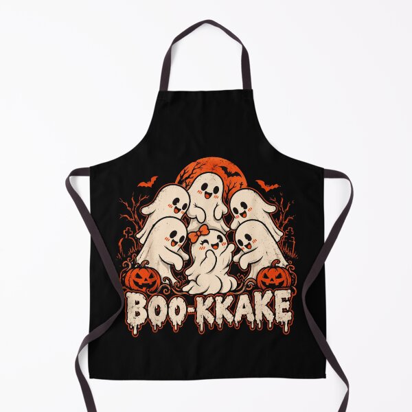 Item preview, Boo-Kkake Cute Ghosts Group Halloween Party Spooky Funny Ghost Apparel designed and sold by slmfams.