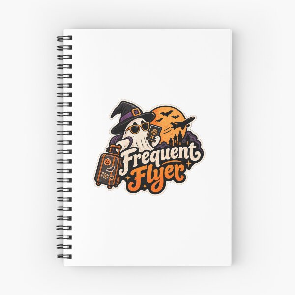 Item preview, Frequent Flyer Ghost designed and sold by GridiStudio.