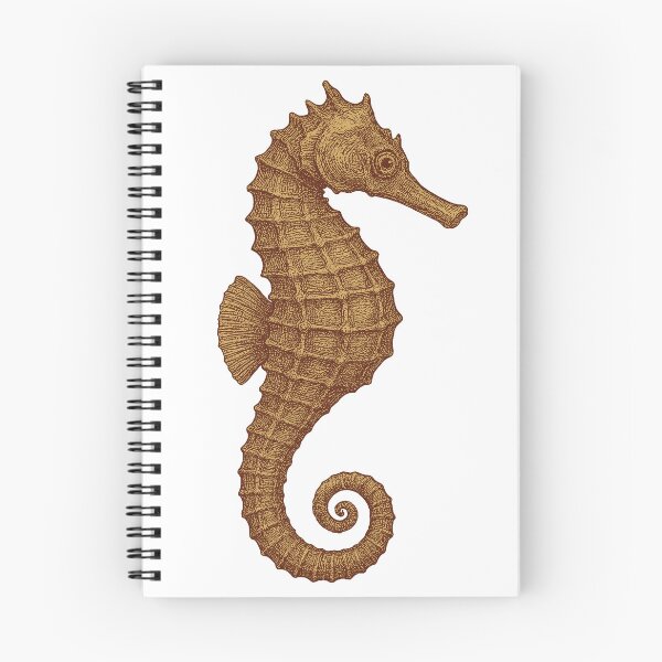Item preview, Seahorse Illustration – Ocean Marine Life Art designed and sold by xndrlab.
