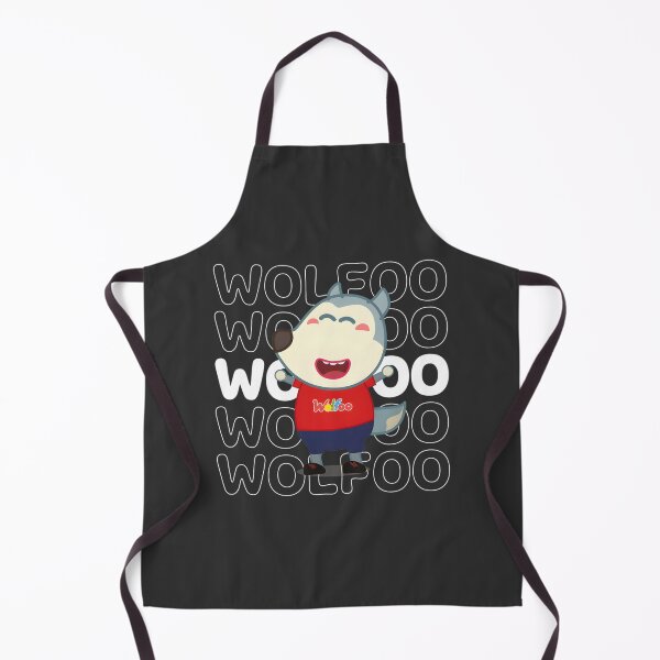 Item preview, Wolfoo Character with Text Background Design for Kids and Fans designed and sold by DachiB.