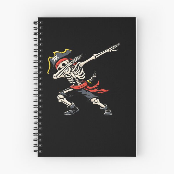 Item preview, Dabbing Pirate Skeleton With Sword And Bandana Funny Halloween Skeleton Apparel designed and sold by slmfams.