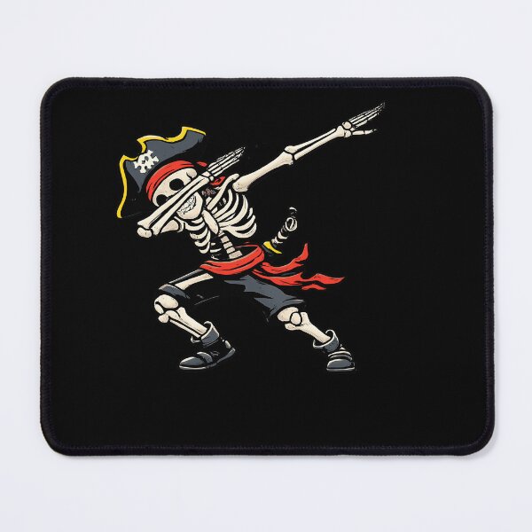 Item preview, Dabbing Pirate Skeleton With Sword And Bandana Funny Halloween Skeleton Apparel designed and sold by slmfams.