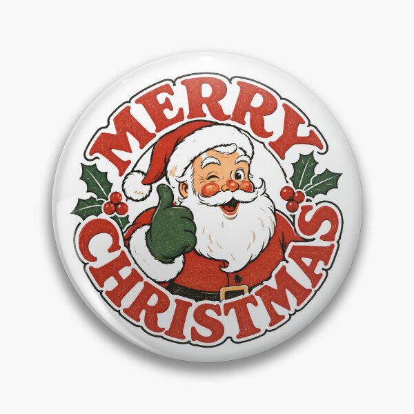 Item preview, Vintage Retro Christmas Santa designed and sold by Inspired Life Creative.