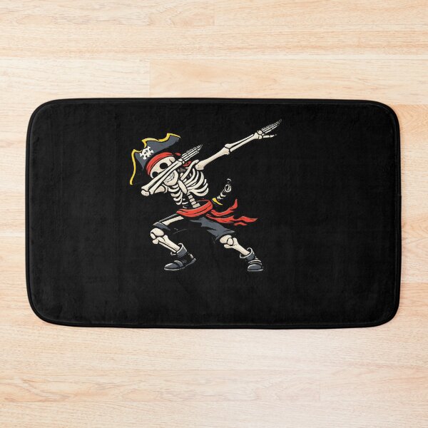 Item preview, Dabbing Pirate Skeleton With Sword And Bandana Funny Halloween Skeleton Apparel designed and sold by slmfams.