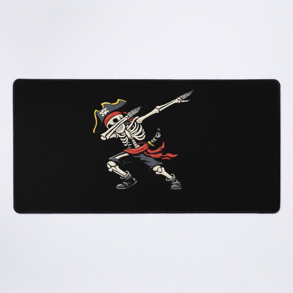 Item preview, Dabbing Pirate Skeleton With Sword And Bandana Funny Halloween Skeleton Apparel designed and sold by slmfams.