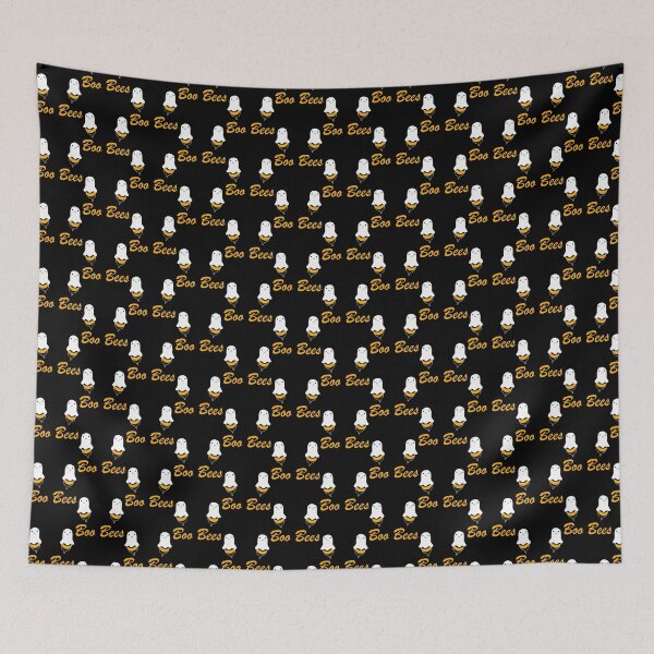Item preview, Cute Boo Bees Halloween Design with Playful Ghost and Bees Illustration designed and sold by Design Project.