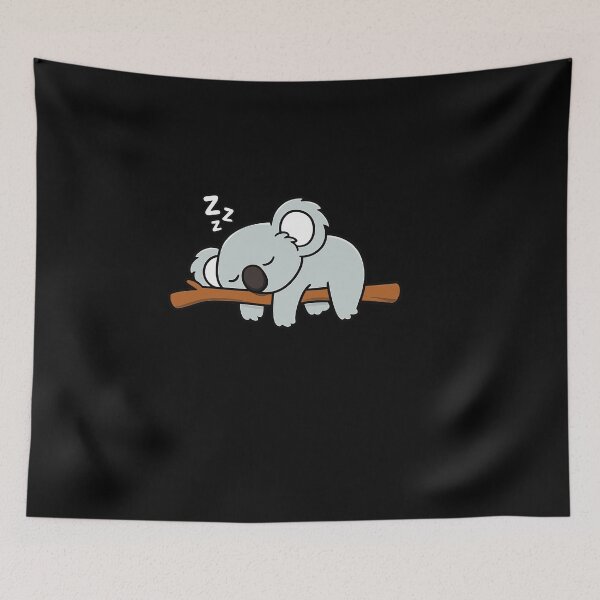 Item preview, Sleeping Koala On Branch With Zzz Cute Lazy Animal Nap Humor Apparel designed and sold by slmfams.