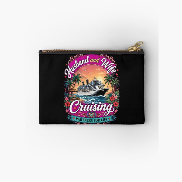 Item preview, Husband & Wife Cruising Couple Cruise Shirt | Nautical Travel Style | Married Couples Vacation Gift designed and sold by Teetreasure2.
