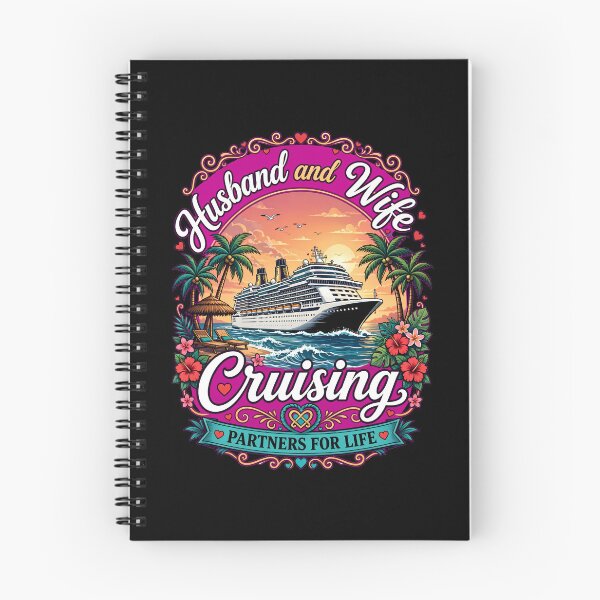 Item preview, Husband & Wife Cruising Couple Cruise Shirt | Nautical Travel Style | Married Couples Vacation Gift designed and sold by Teetreasure2.