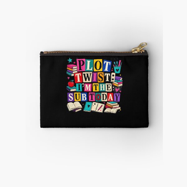 Item preview, Giro argumental: Soy el profesor sustituto hoy. Bloques coloridos. Humor de profesor sustituto. Ropa. designed and sold by slmfams.