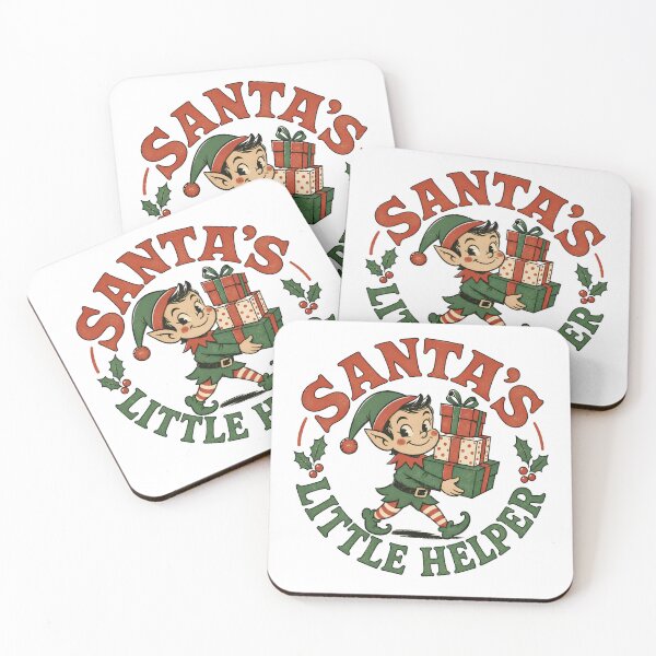 Item preview, Vintage Retro Christmas Elf designed and sold by Inspired Life Creative.