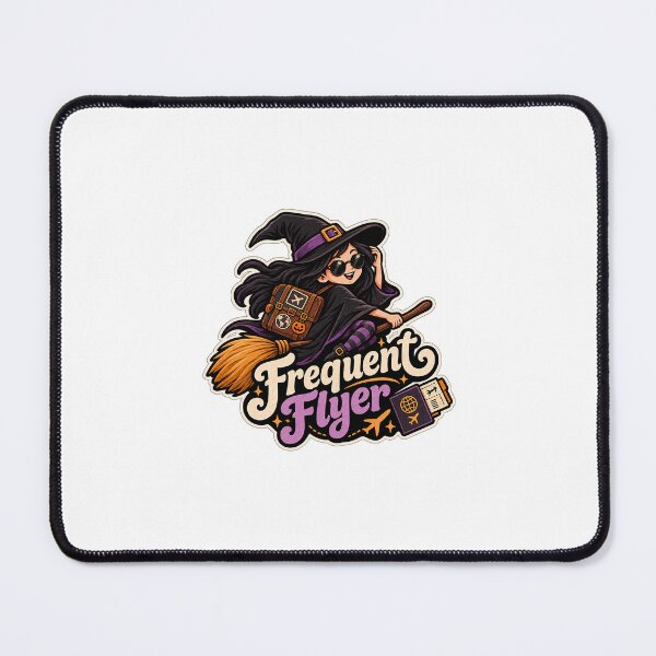 Item preview, Frequent Flyer Witch designed and sold by GridiStudio.