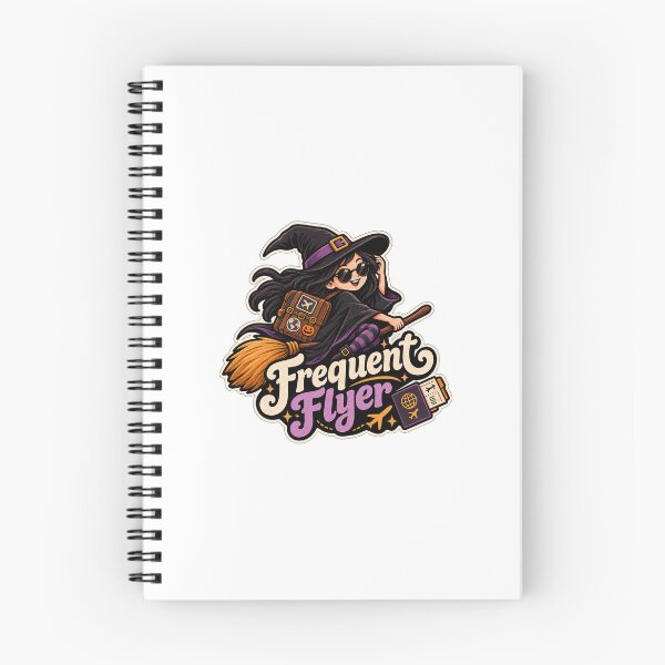 Item preview, Frequent Flyer Witch designed and sold by GridiStudio.