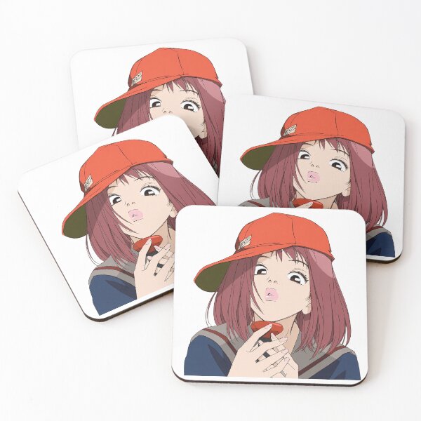 Item preview, FLCL Girl in a Red Cap designed and sold by Migi-Desu.