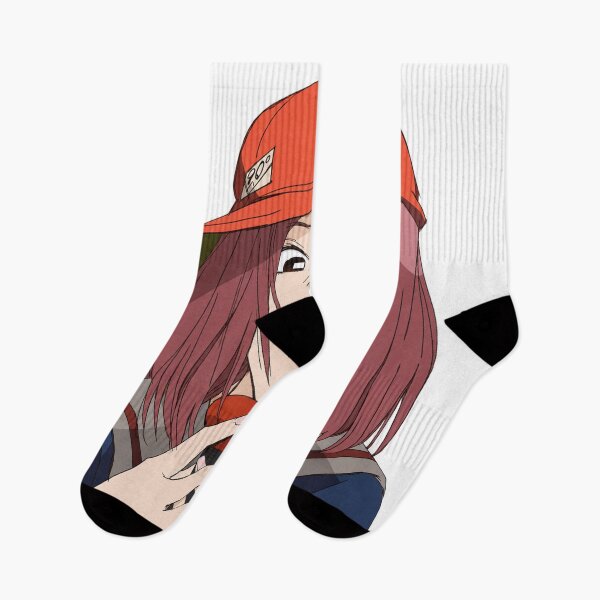 Item preview, FLCL Girl in a Red Cap designed and sold by Migi-Desu.