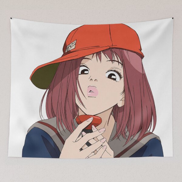 Item preview, FLCL Girl in a Red Cap designed and sold by Migi-Desu.