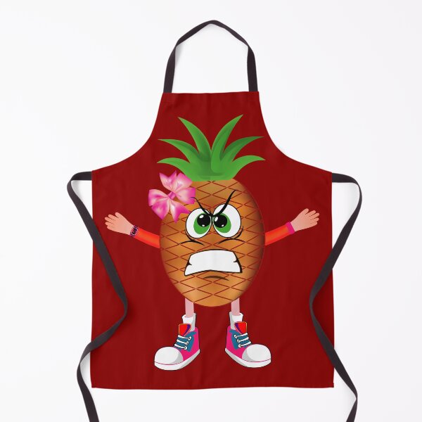 Item preview, Angry Pineapple Animated Character Girl Version designed and sold by ExpressiveToon.