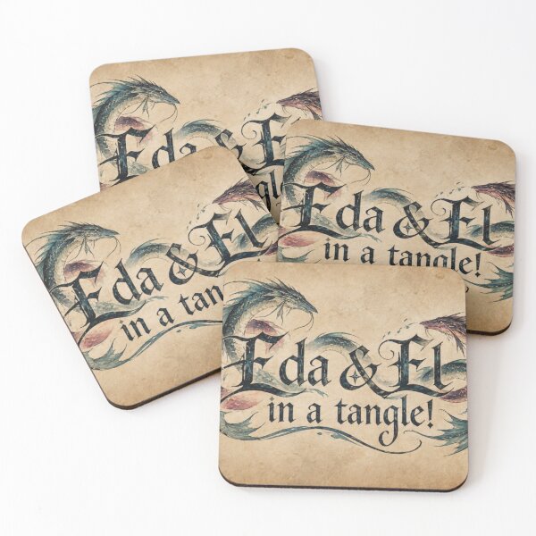Item preview, Eda & El in a Tangle! designed and sold by Omnithread.