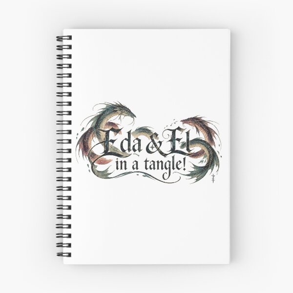 Item preview, Eda & El in a Tangle! designed and sold by Omnithread.