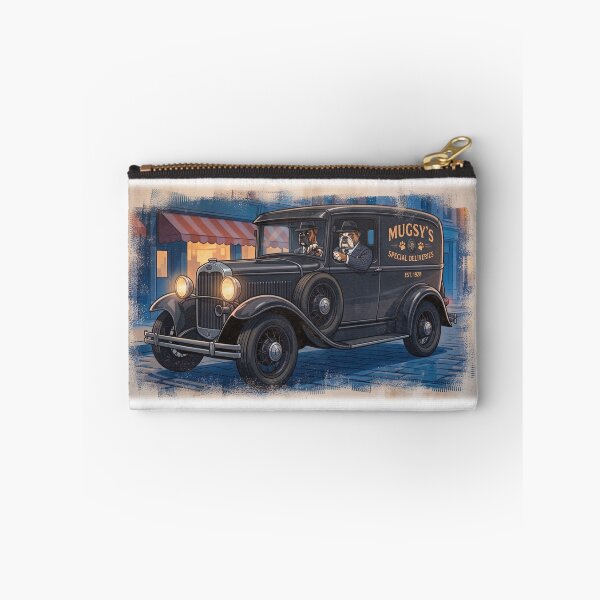 Item preview, Dogs and Vintage Cars Series: Mugsy's Deliveries designed and sold by Yoshi - Design - Osaka.
