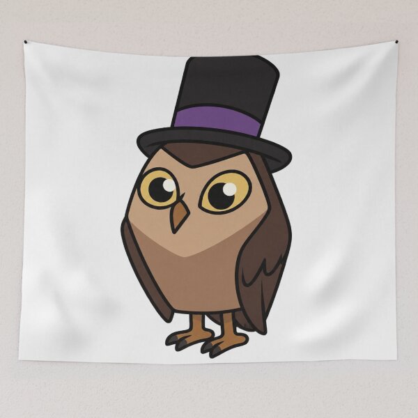 Item preview, Tiny Owl in a Top Hat designed and sold by Migi-Desu.