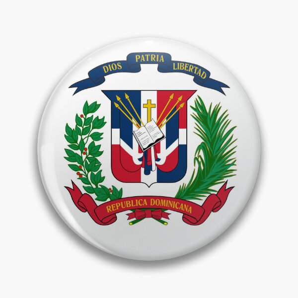 Item preview, Dominican Republic Coat of Arms designed and sold by Capricorn Media Products .