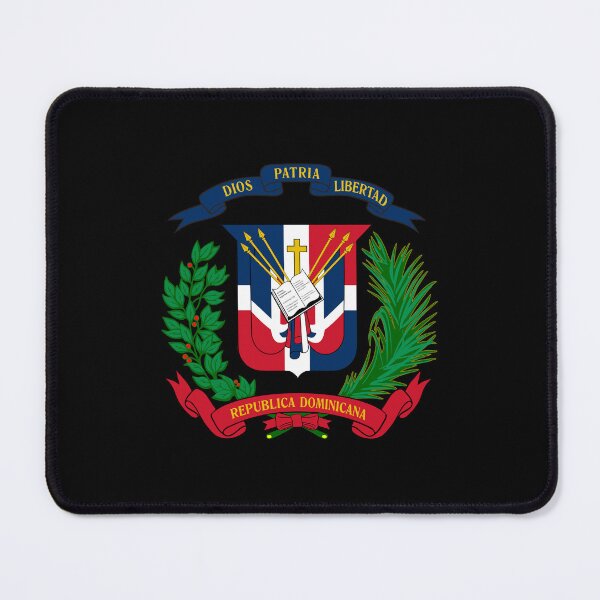 Item preview, Dominican Republic Coat of Arms designed and sold by Capricorn Media Products .