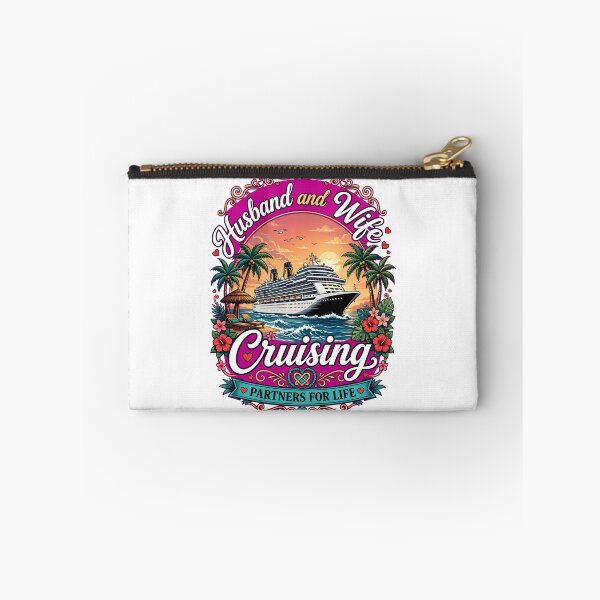 Item preview, Husband & Wife Cruising Couple Cruise Shirt | Nautical Travel Style | Married Couples Vacation Gift designed and sold by Teetreasure2.