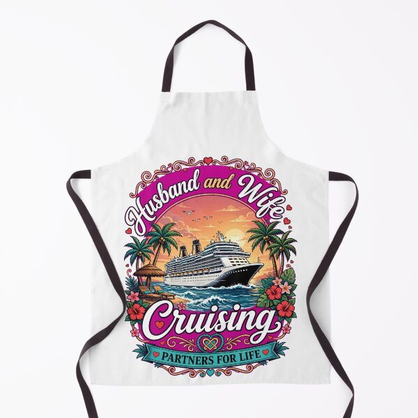 Item preview, Husband & Wife Cruising Couple Cruise Shirt | Nautical Travel Style | Married Couples Vacation Gift designed and sold by Teetreasure2.