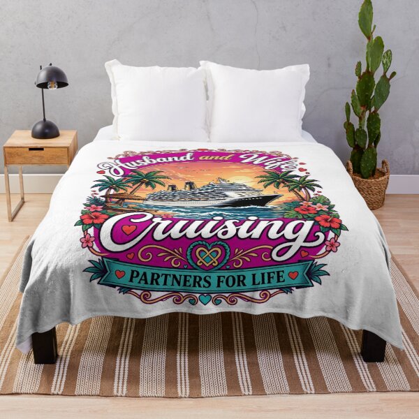 Item preview, Husband & Wife Cruising Couple Cruise Shirt | Nautical Travel Style | Married Couples Vacation Gift designed and sold by Teetreasure2.