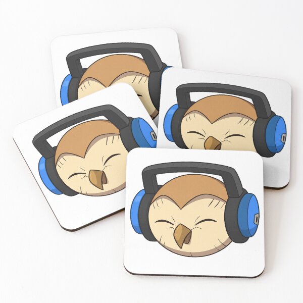 Item preview, Hooty Music Headphones designed and sold by Migi-Desu.