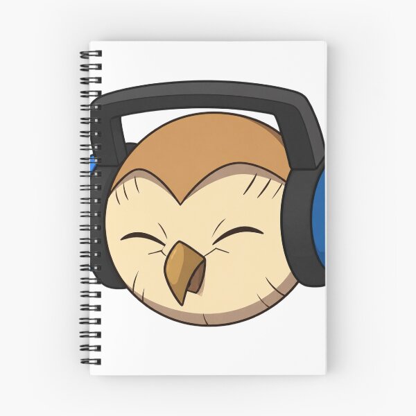 Item preview, Hooty Music Headphones designed and sold by Migi-Desu.