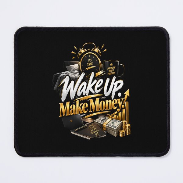 Item preview, Wake Up Make Money  Hustle Motivation Entrepreneur Mindset designed and sold by v6ziix.