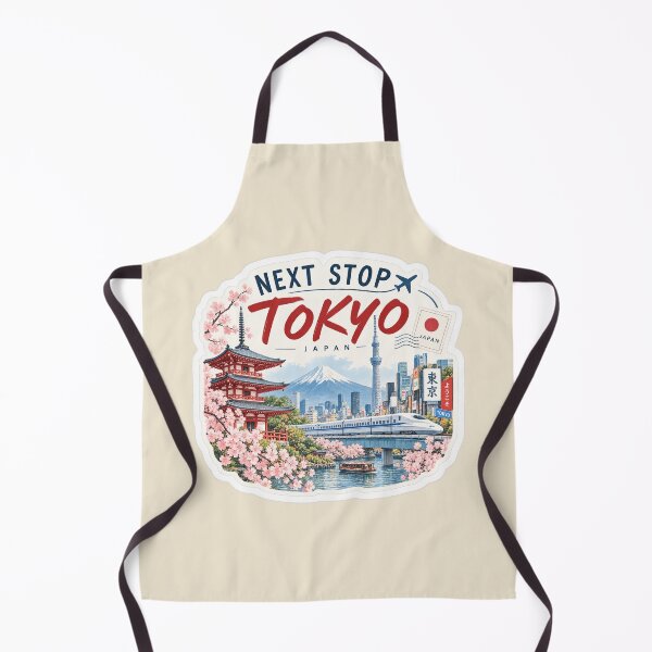 Item preview, Next Stop Tokyo Japan Travel designed and sold by Sasas Design.