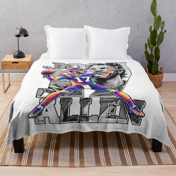 Item preview, Josh Allen 17 Buffalo Football Comic Geometric Graphic designed and sold by YAWO-PAE.