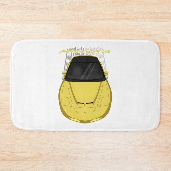 Item preview, Vintage Yellow Pontiac Firebird Formula Classic Muscle Car Illustration designed and sold by Rukshan Rajapaksha.