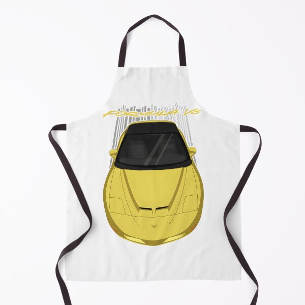 Item preview, Vintage Yellow Pontiac Firebird Formula Classic Muscle Car Illustration designed and sold by Rukshan Rajapaksha.