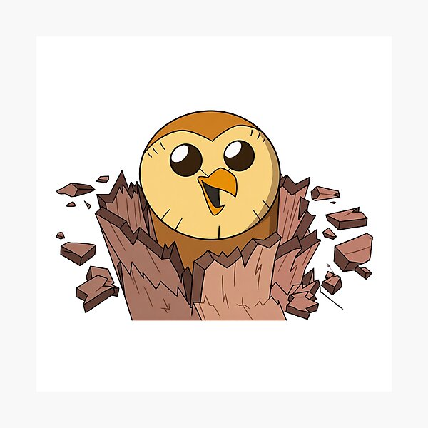 Item preview, Hooty Bursting In designed and sold by Migi-Desu.
