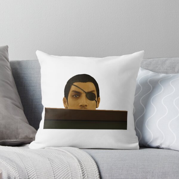 Item preview, Majima Peek Cute Character Illustration Design designed and sold by WAppels.